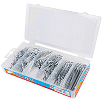Cotter pins set 555 pcs C0408 RICHMANN Cotter pins set 555 pcs C0408 RICHMANN
