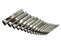 Hollow punch set 2-22mm 15pcs   G01822 GEKO