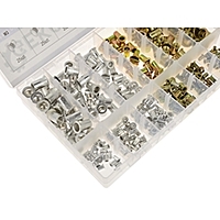 Rivet Nuts Assortment 300pcs Steel / Aluminium G02910 Rivet Nuts Assortment 300pcs Steel / Aluminium G02910
