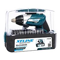 CORDLESS SCREWDRIVER 3.6V LI-ON 1500MAH 55 PCS XTLINE XT102106