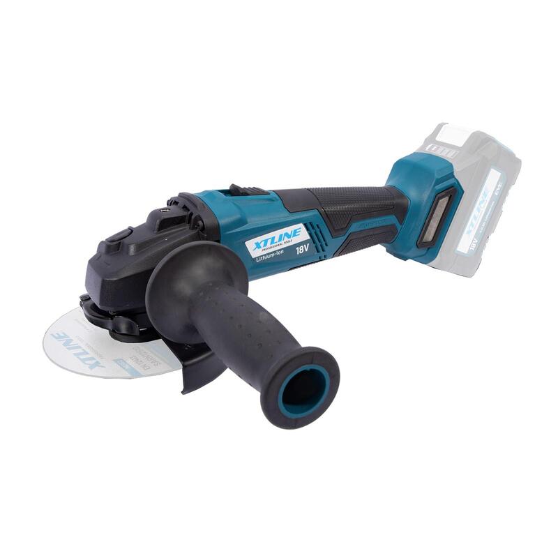 Cordless angle grinder 125mm 18V BRUSHLESS XTline XT102835 Cordless angle grinder 125mm 18V BRUSHLESS XTline XT102835