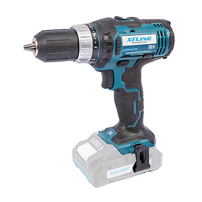 Cordless drill - screwdriver XTline XT102700 without battery and charger.