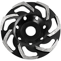 DIAMOND DISC FOR CONCRETE GRINDING 125 MM SEGMENT C4696 RICHMANN DIAMOND DISC FOR CONCRETE GRINDING 125 MM SEGMENT C4696 RICHMANN