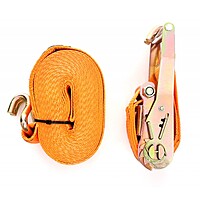 Ratchet Tie Down Strap with J Hooks 4m/2T/35mm KD1324 Ratchet Tie Down Strap with J Hooks 4m/2T/35mm KD1324