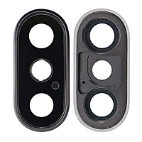 Apple iPhone XS - Replacement Camera Lens Assembly With Metal Housing - White