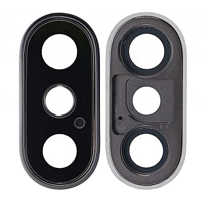 Apple iPhone XS - Replacement Camera Lens Assembly With Metal Housing - White