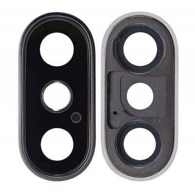 Apple iPhone XS - Replacement Camera Lens Assembly With Metal Housing - White