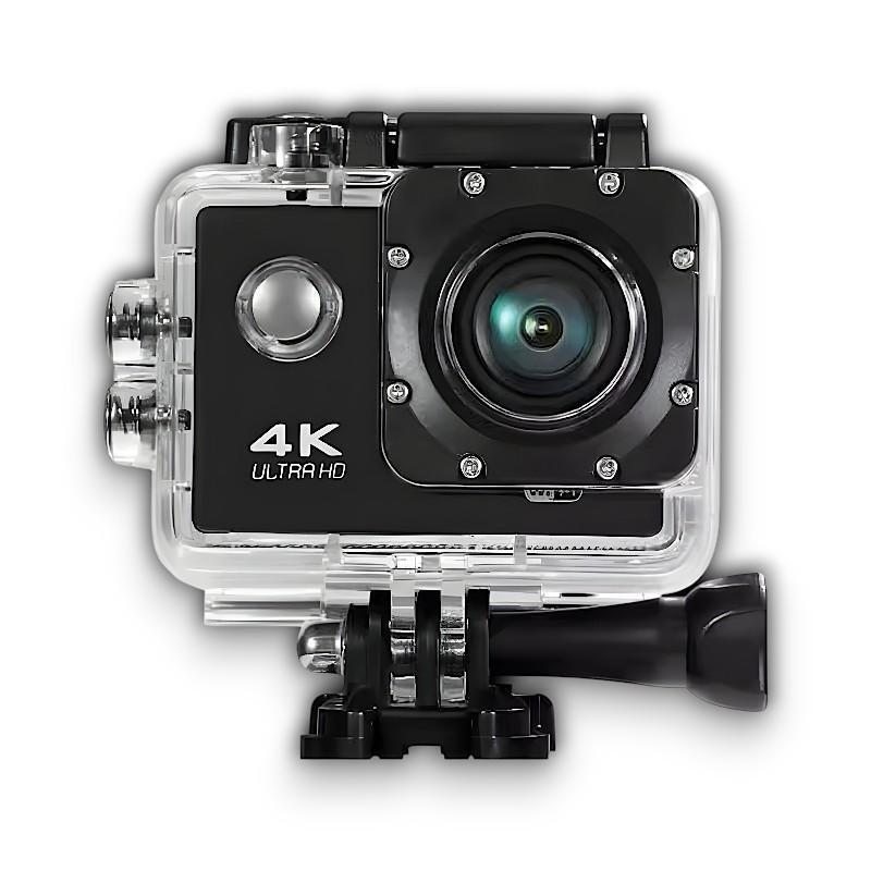 Cámara de Acción 4K Ultra HD, Sumergible, Compacta y Lista para la Aventura