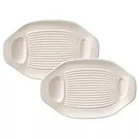 VILLEROY - BBQ Passion-Assiettes pour légumes grillés set de 2