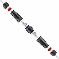 Excel Cat6A IP68 External Field Chord Coupler