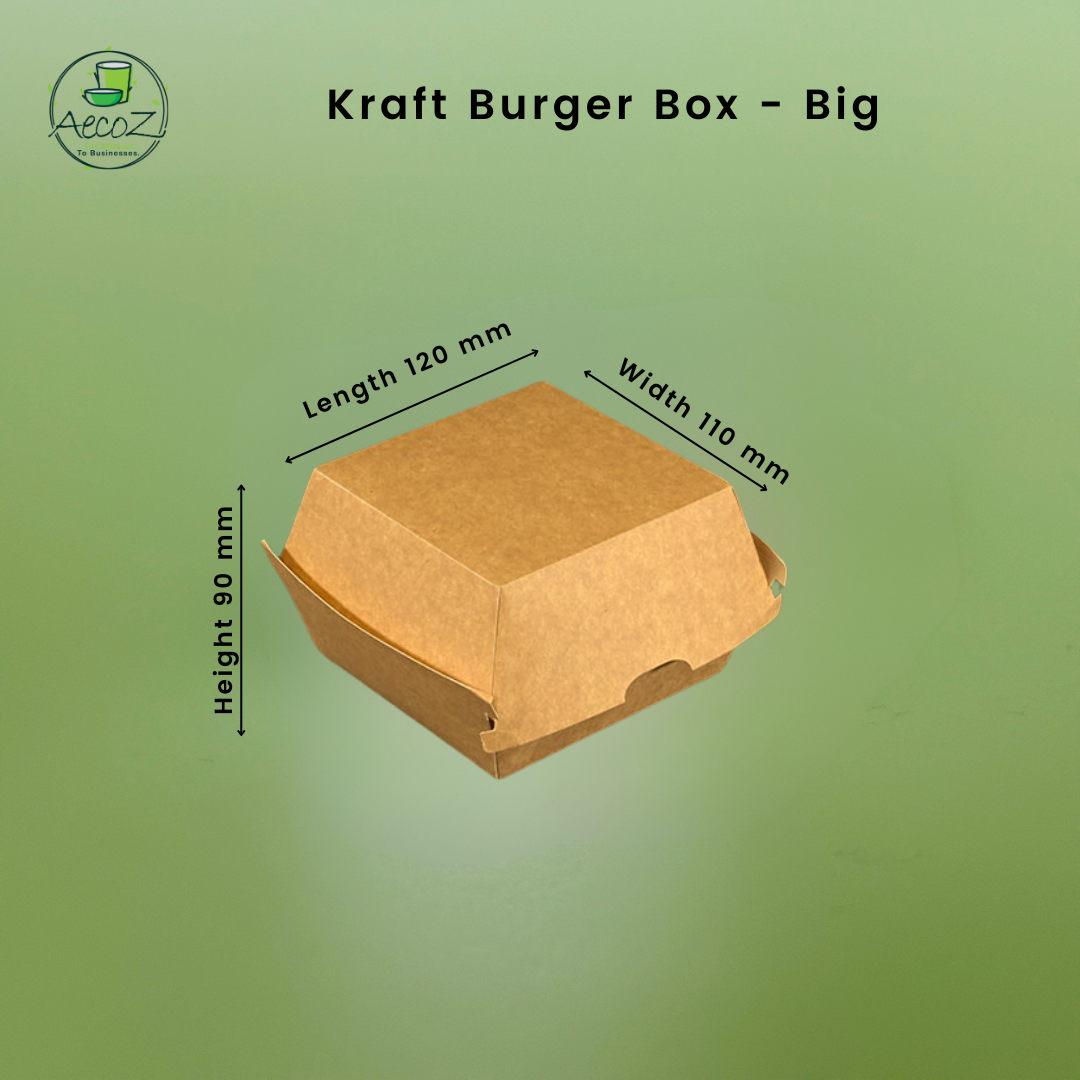 Kraft Burger Box - Big - Box