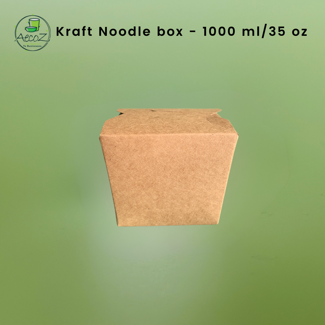 35 oz (1000 ml) Kraft Noodle Box - Box