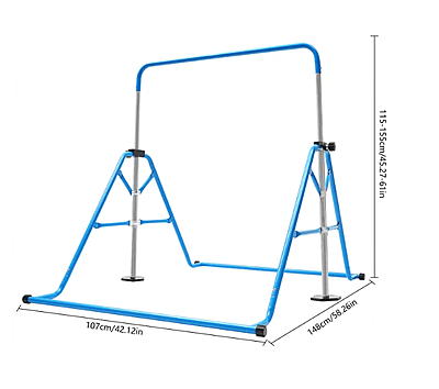 Гимнастически лост за деца – сгъваем, регулируем и ПО-ВИСОК Гимнастически лост за деца – сгъваем, регулируем и ПО-ВИСОК