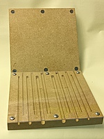 Beobachtungs-Insektenhotel für Wildbienen (20 × 20 cm)