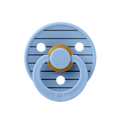 Bibs Pacifier Studio Colour 2 Pack Pin Latex Size 1 Sky Blue Mix