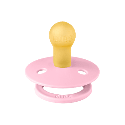 Bibs Colour Latex Baby Pink - Size 1