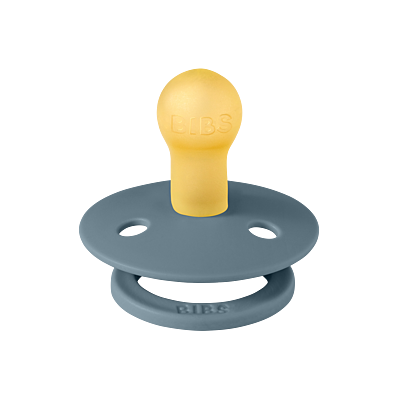 BIBS Pacifier Colour 4 PACK Latex Size 1 Petrol/Sage/Baby Blue/Iron