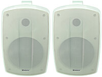 Adastra BH6-W Indoor/Outdoor IP44 Background Speakers 70W /8 Ohms White Pair