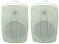 Adastra BH6-W Indoor/Outdoor IP44 Background Speakers 70W /8 Ohms White Pair