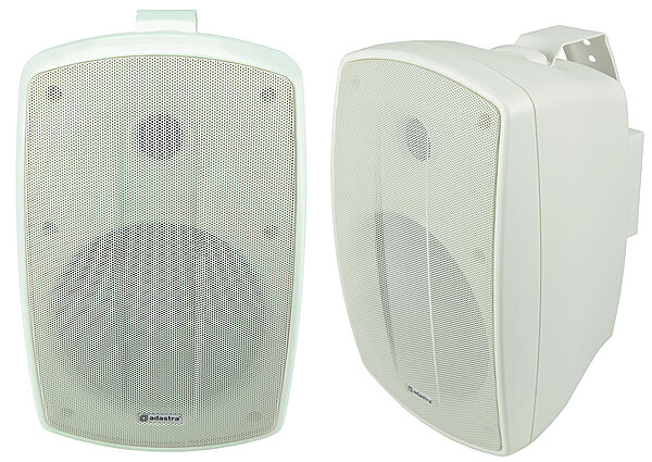 Adastra BH6-W Indoor/Outdoor IP44 Background Speakers 70W /8 Ohms White Pair