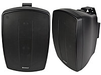 Adastra BH6-B Indoor/Outdoor IP44 Background Speakers 70W /8 Ohms Black Pair