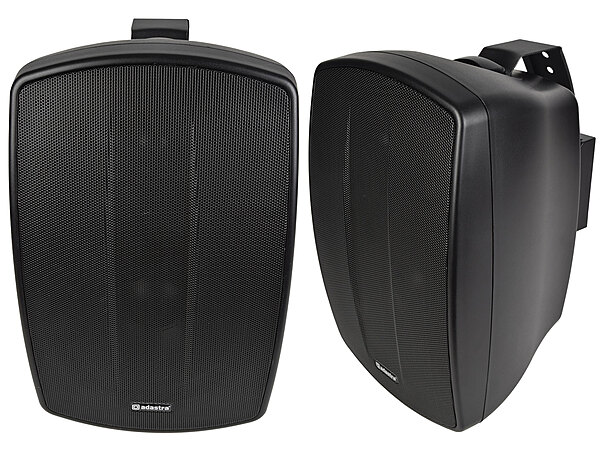 Adastra BH6-B Indoor/Outdoor IP44 Background Speakers 70W /8 Ohms Black Pair