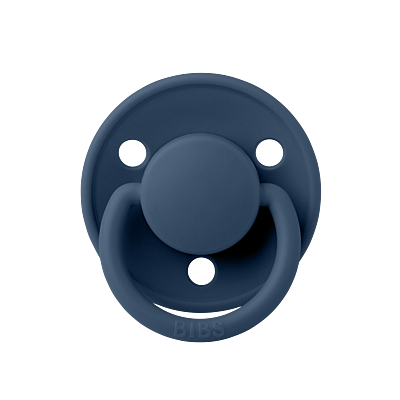 Bibs De Lux 2 Pack Silicone Onesize Cloud/Steel Blue