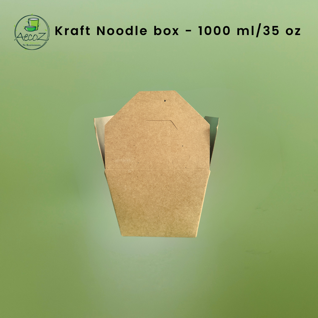 35 oz (1000 ml) Kraft Noodle Box - Box