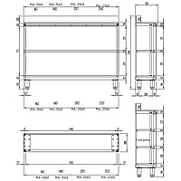 Mesa Estanteria Cafet. Ma-2060