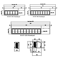 VITRINA REFRIGERADA DE CUBETAS (EIV-180 HC 8 230V 1N 50Hz)