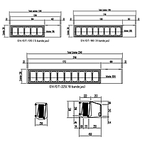 VITRINA REFRIGERADA DE CUBETAS (EIV-180 HC 8 230V 1N 50Hz)