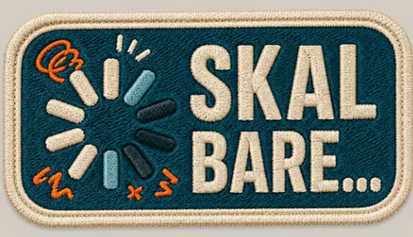 Brodert Merke Skal Bare