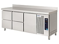 Mesa Snack Serie 600 refrigerada con cajones MPS-200 HC HHD