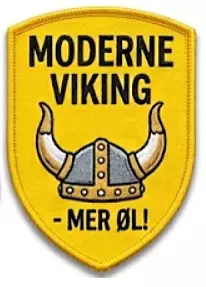 Brodert Merke Moderne Viking
