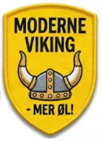 Brodert Merke Moderne Viking