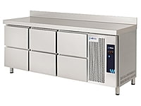 Mesa Snack Serie 600 refrigerada con cajones MPS-200 HC HHH