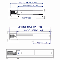 VITRINA REFRIGERADA PARA TAPAS (EXAS-6 C HC 230V 1N 50Hz