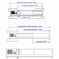 VITRINA REFRIGERADA PARA TAPAS (EXAS-6 C HC 230V 1N 50Hz