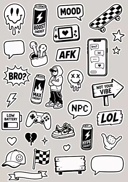 Strykesett Slang Gamer