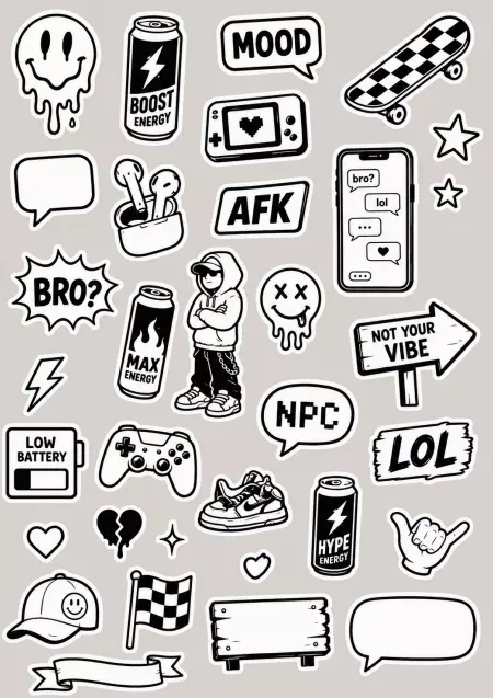 Strykesett Slang Gamer