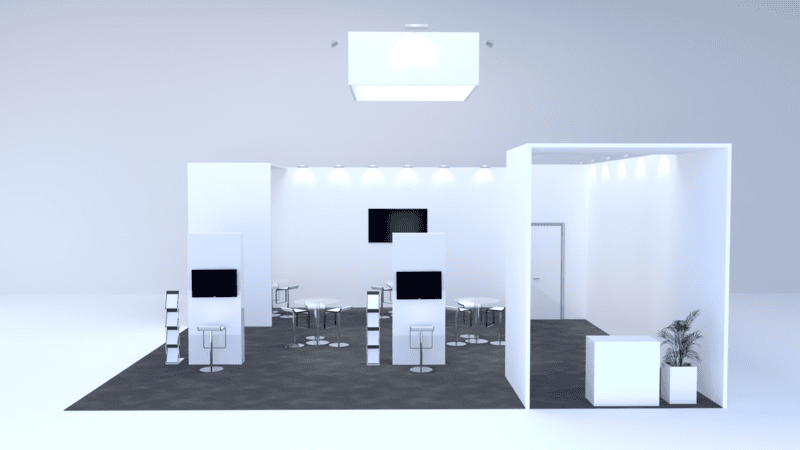 Messestand Las Vegas 10x10m | Messebauer Berlin