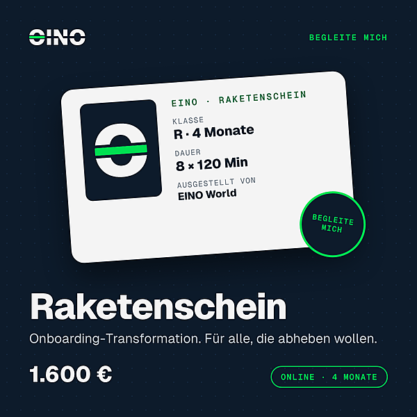 EINO Raketenschein · 8 × 120 Minuten