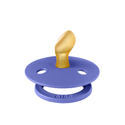 BIBS Pacifier Colour Latex Size 1 Anatomical Grape