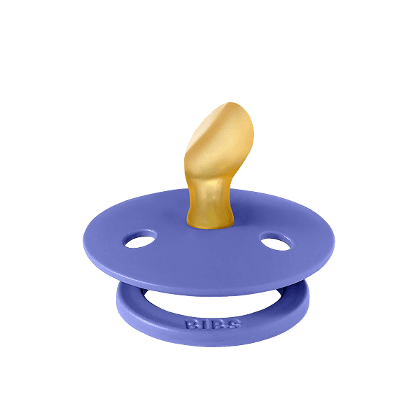 BIBS Pacifier Colour Latex Size 1 Anatomical Grape