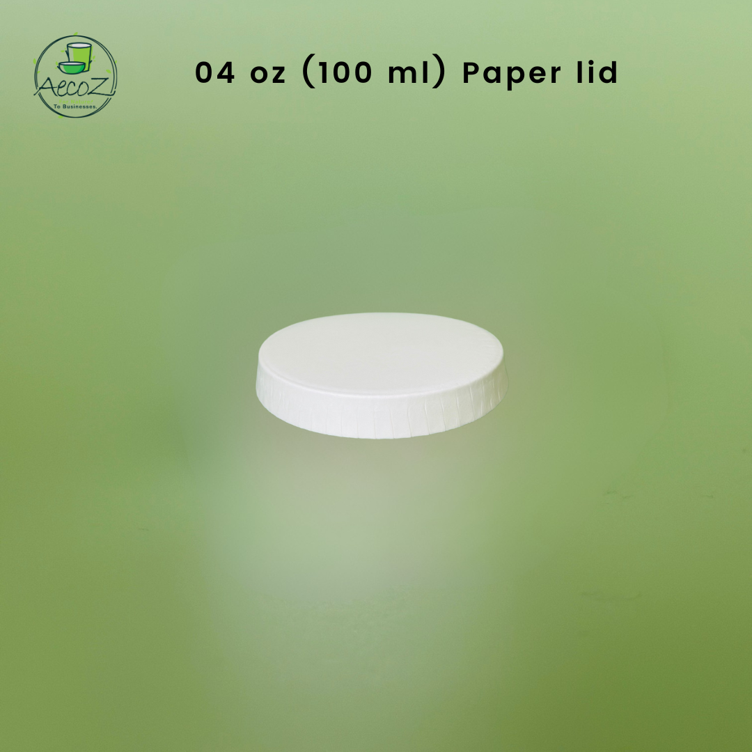 04 oz (100 ml) Paper lids - Box