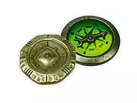 Die verlorenen Ruinen von Arnak: Premium-Komponenten Pack Token Nahaufnahme