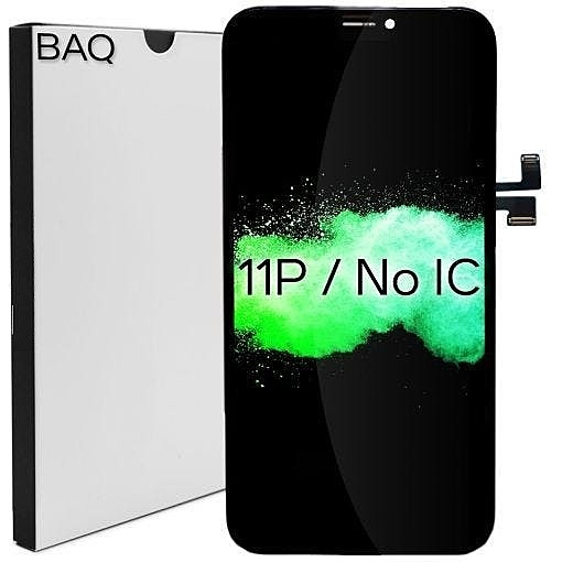 iPhone 11 Pro Max Screen - Soft OLED - No IC , With Solder Balls - PQC