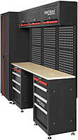 WORKSHOP FURNITURE SET KD5861 H-189cm,W-260cm,D-46cm WORKSHOP FURNITURE SET KD5861 H-189cm,W-260cm,D-46cm