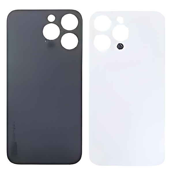 Apple iPhone 14 Pro Max - Replacement Back , Rear Glass Big Hole Camera - Silver