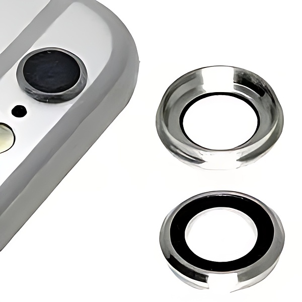 Apple iPhone 6 plus, 6s plus Replacement Sapphire Main Camera Lens - Silver
